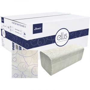 Ręczniki składane Ellis V-Fold 2w celuloza białe (20x150)