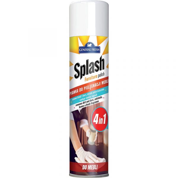 Pianka Splash 300ml (do pielęgnacji mebli)