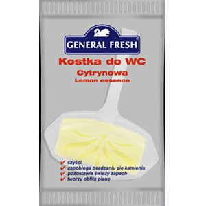 Zawieszka do WC General Fresh 35g cytryna