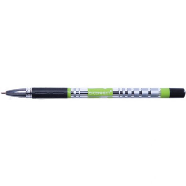 Długopis żelowo-fluidowy Q-Connect 0.5mm czarny