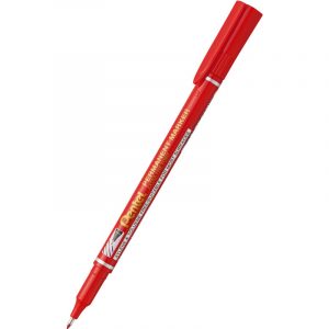 Marker permanentny Pentel NF450 czerwony