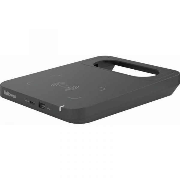 HUB Z ŁADOWARKĄ INDUKCYJNĄ FELLOWES TALLO MODULAR CZARNY