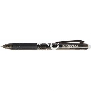 Długopis wymazywalny Q-Connect 1.0mm czarny