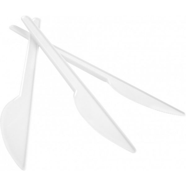 Nóż plastikowy Office Products 17cm biały (100)