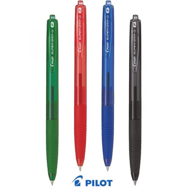Długopis olejowy Pilot Super Grip G (F) czarny