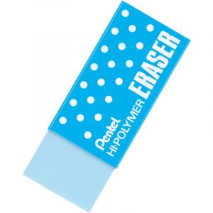 Gumka Pentel Hi-Polymer błękitna