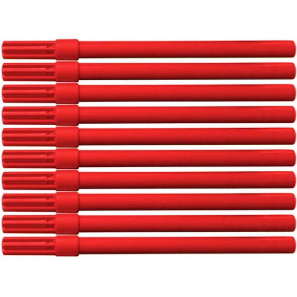 Flamastry Office Products 1.0mm czerwone (10)