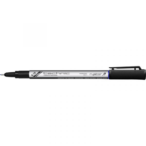 Cienkopis kreślarski Rystor Technic 0.1mm niebieski