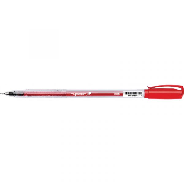 Pióro żelowe RYSTOR GZ-031 czerwone