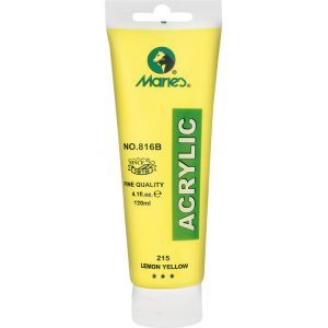Farba akrylowa Marie's 120ml żółta