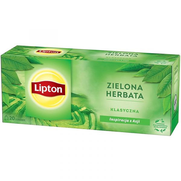 Herbata Lipton zielona klasyczna (20)