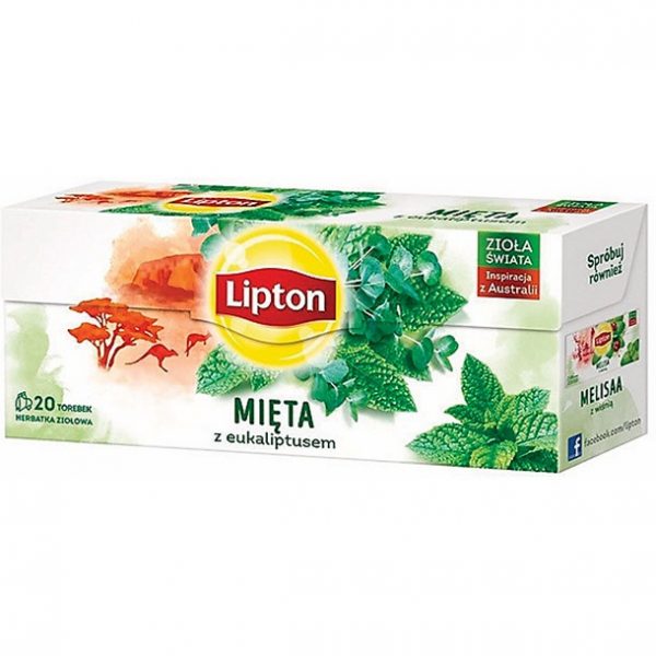 Herbata Lipton ziołowa mięta z eukaliptusem (20)