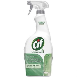 Spray Cif Cleanboost 750ml Uniwersalny z wybielaczem
