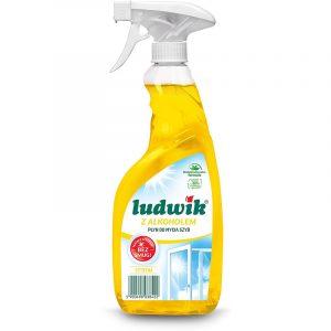Płyn do szyb Ludwik 600ml Cytryna z alkoholem