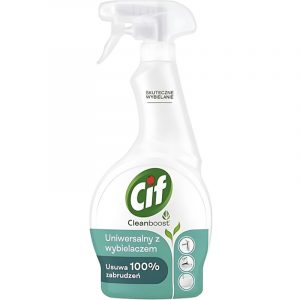 Spray Cif Cleanboost 500ml Uniwersalny z wybielaczem