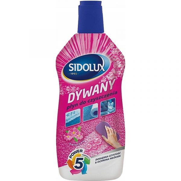 Płyn do czyszczenia dywanów Sidolux 500ml Kwiatowy