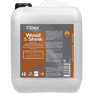 Emulsja CLINEX Wood&Shine, samonabłyszczająca i pielęgnująca podłogi 5l