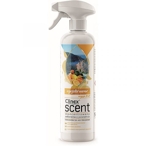Odświeżacz powietrza CLINEX Scent Egejski Owoc 500ml