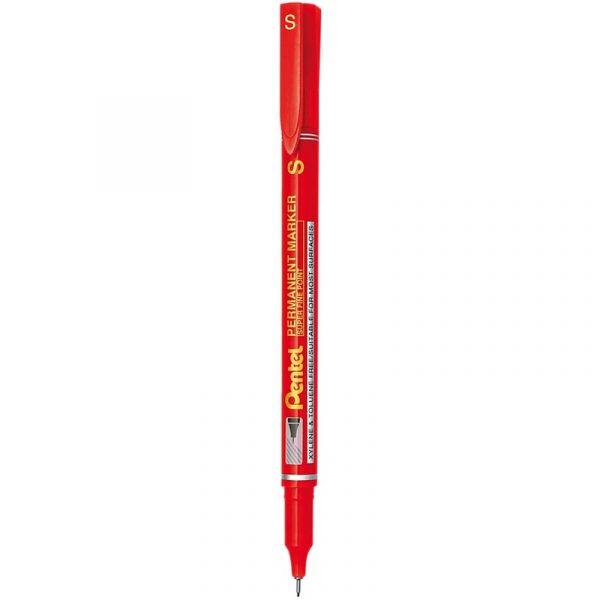 Foliopis permanentny Pentel NFS410 S 0.4mm czerwony