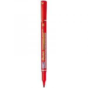 Foliopis permanentny Pentel NM470 M 1.0mm czerwony