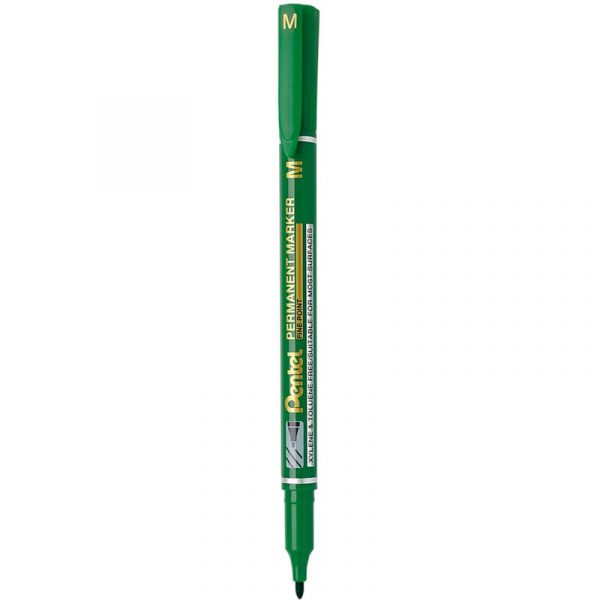 Foliopis permanentny Pentel NM470 M 1.0mm zielony