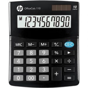 Kalkulator HP OfficeCalc 110 czarny