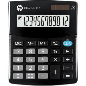 Kalkulator HP OfficeCalc 112 czarny