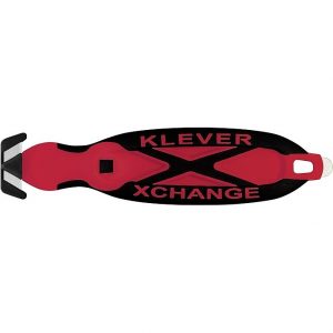Nóż bezpieczny Klever XChange 20 czerwony