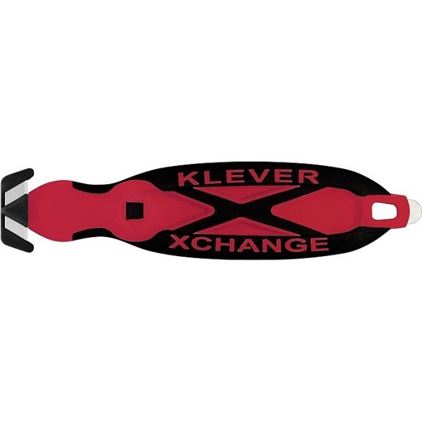 Nóż bezpieczny Klever XChange 20 czerwony