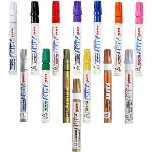 Marker olejowy Uni PX-20 błyszczący brązowy
