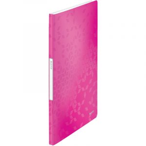 ALBUM OFERTOWY LEITZ WOW A4/20K RÓŻOWY