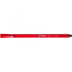 Cienkopisy Donau D-Fine 0.4mm czerwone (10)