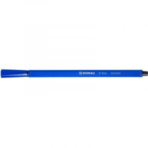 Cienkopisy Donau D-Fine 0.4mm niebieskie (10)