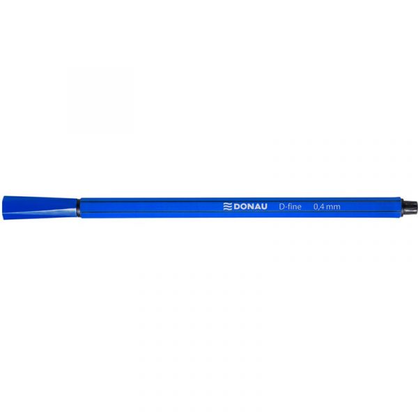 Cienkopisy Donau D-Fine 0.4mm niebieskie (10)