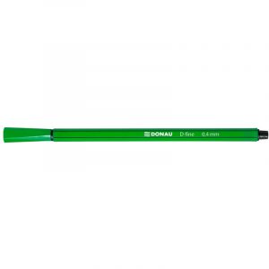 Cienkopisy Donau D-Fine 0.4mm zielone (10)