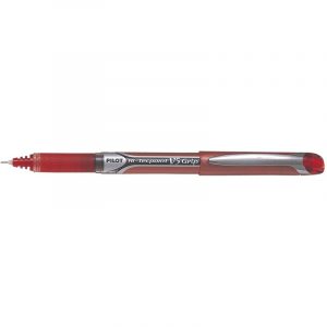 CIENKOPIS PILOT V5 GRIP CZERWONY