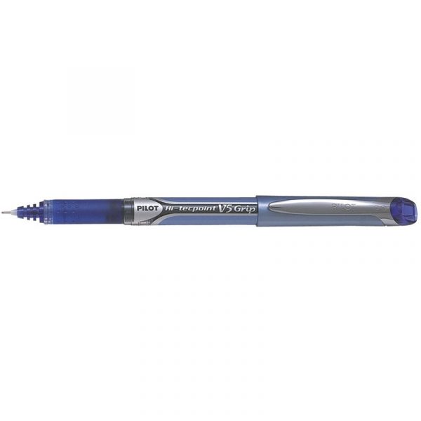 CIENKOPIS PILOT V5 GRIP NIEBIESKI