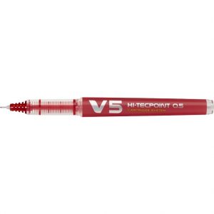 CIENKOPIS PILOT V5 HI-TECPOINT CZERWONY