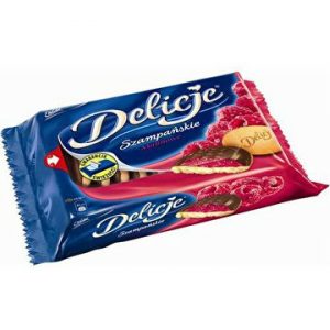 DELICJE SZAMPAŃSKIE 294g MALINOWE
