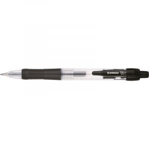 Długopis żelowy Donau Gelclick 0.5mm czarny