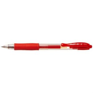 Długopis żelowy Pilot G-2 0.5mm czerwony