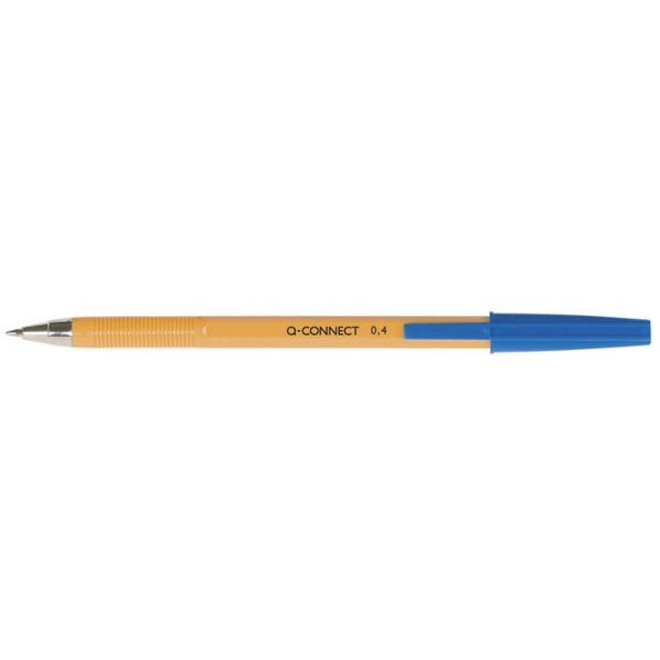 Długopisy Q-Connect 0.4mm niebieskie (20)
