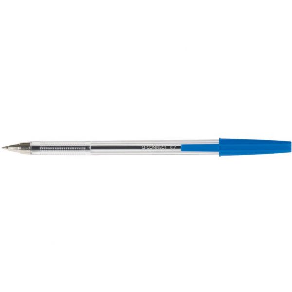 Długopisy Q-Connect 0.7mm niebieskie (20)