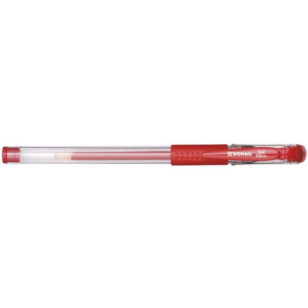 Długopis żelowy Donau Gel 0.5mm czerwony