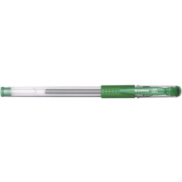 Długopis żelowy Donau Gel 0.5mm zielony