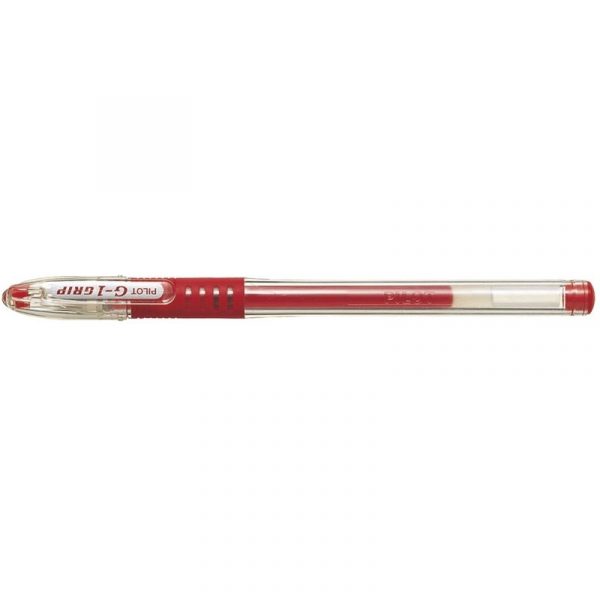 DŁUGOPIS ŻELOWY PILOT G1 GRIP CZERWONY
