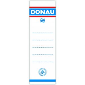 Etykiety na segregator Donau 48x153mm wsuwane (20)