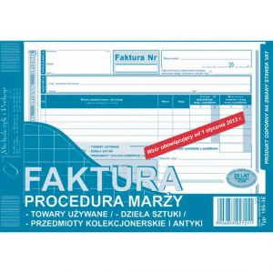 FAKTURA PROCEDURA MARŻY A5 (O+1K)