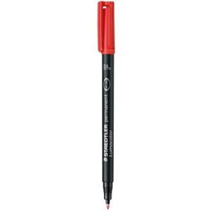 FOLIOPIS STAEDTLER LUMOCOLOR F CZERWONY
