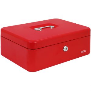 KASETKA NA PIENIĄDZE EAGLE 8878L CZERWONA